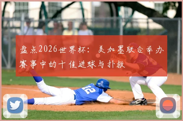 盘点2026世界杯：美加墨联合举办赛事中的十佳进球与扑救
