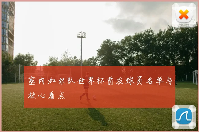塞内加尔队世界杯首发球员名单与核心看点